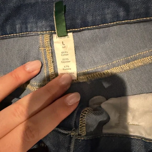 HALARA Light Blue Ankle Jeans - Picture 2 of 3